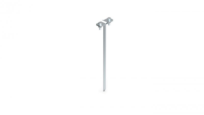 Uchwyt dystansowy wbijany L-250mm ocynkowany 24.2 OC /92400201/