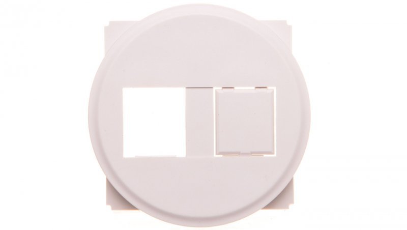 CELIANE Plakietka osłonowa gniazda komputerowego RJ45 biała 067357