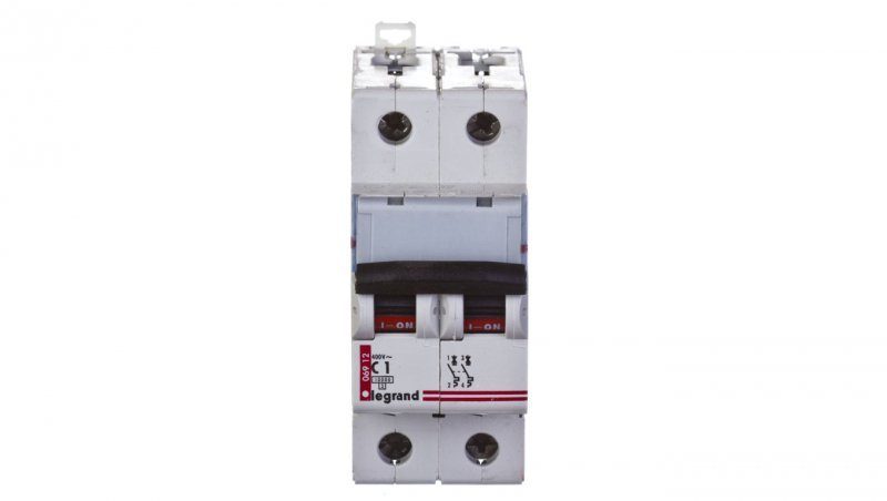 Wyłącznik nadprądowy 2P C 1A 10kA AC S312 TX3 404197