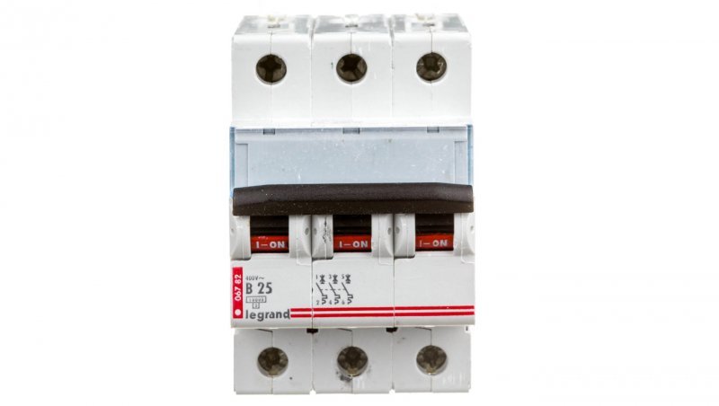 Wyłącznik nadprądowy 3P B 25A 10kA AC S313 TX3 404128