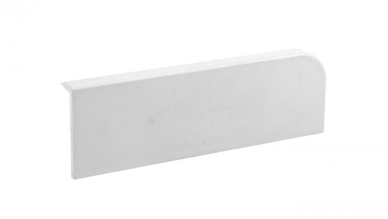 Końcówka listwy 25mm 80x kremowo-biały 8821 P