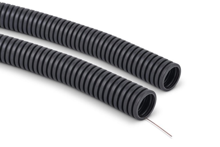 Rura karbowana z pilotem 28mm szara 320N RKLSP 28/23 10290 /50m/