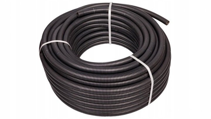 Rura karbowana giętka PVC 750N 20/16mm szara RKSS 10311 /50m/