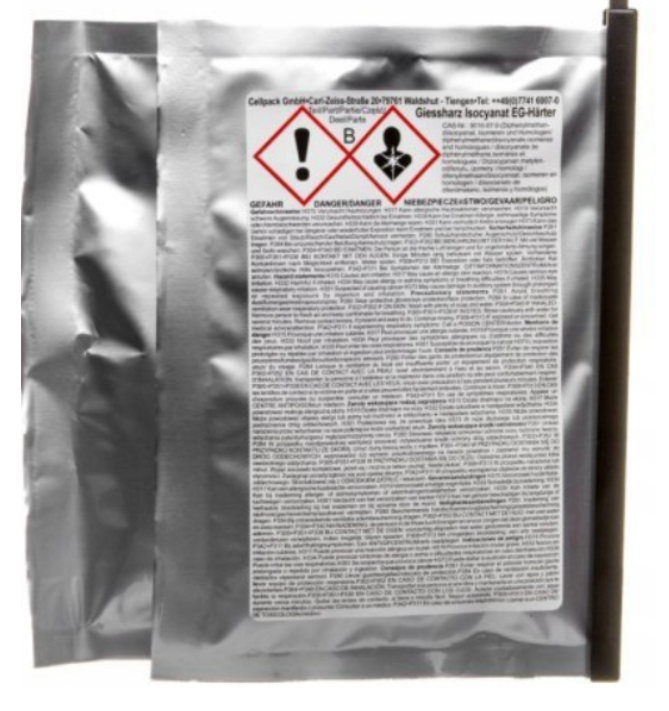 Żywica poliuretanowa dwuskładnikowa, EG 464 ml, 124989