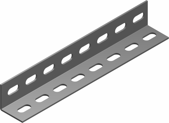 Kątownik cynkowany perforowany 35x35mm 2m 1,2mm KTD35H35/2 620420 /2m/