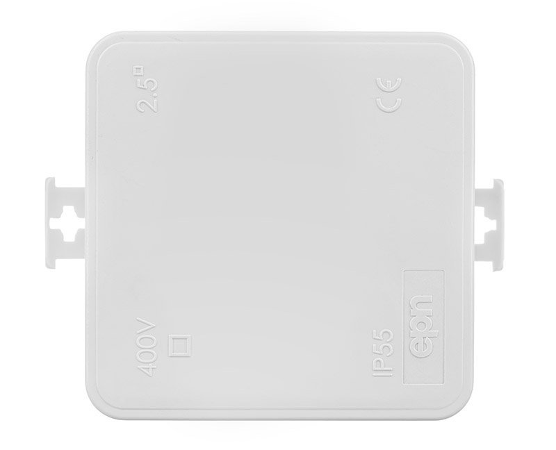 Puszka hermetyczna n/t E7 75x75x39mm pusta IP55 bezhalogenowa szara 0296-00