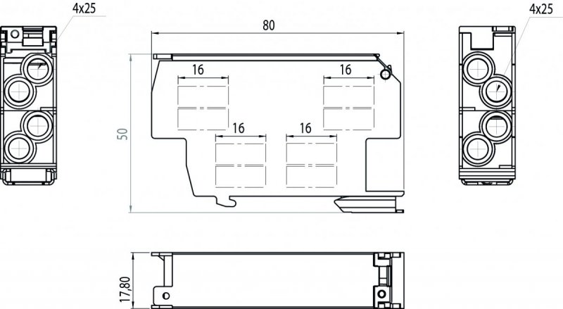 Blok rozdzielczy SDB-25/N 48.926