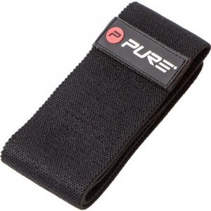 Pure2Improve Textile Resistance Band Heavy 45 kg, Black, 100% Polyester