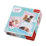 Trefl Puzzle 3w1 Sweet&Lovely Słodkie kotki