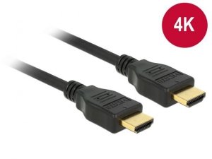 Delock Kabel HDMI-HDMI 4K Ethernet 2m czarny