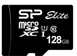 Silicon Power Karta pamięci microSDXC Elite 128GB U1 10MB/S CL10 + adapter