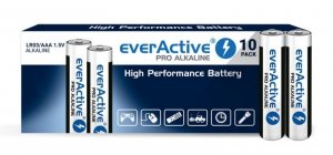 everActive Baterie paluszki LR03/AAA folia 10 szt.