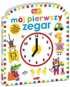 Harper Collins Książeczka Akademia Mądrego Dziecka. Mój pierwszy zegar. Pierwszy zegar