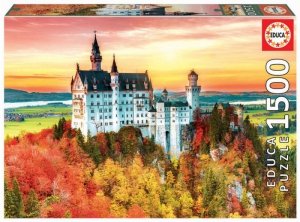 Educa Puzzle 1500 elementów Jesień w Neuschwanstein Niemcy