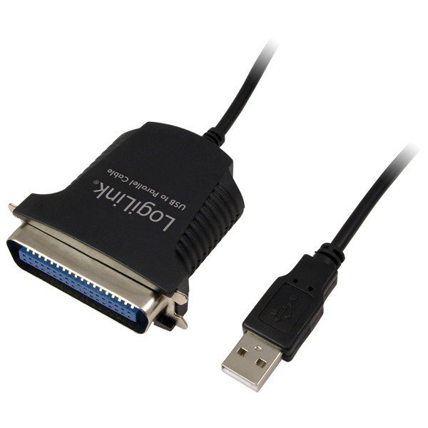 LogiLink Adapter USB na port Centronics 36-pin (IEEE1284), 1.5m
