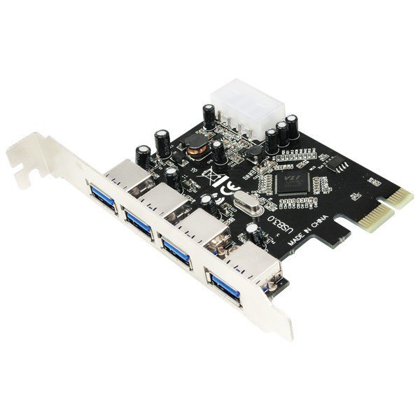 LogiLink Karta PCI Express 4 x USB3.0