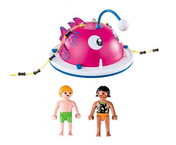 Playmobil Zestaw z figurkami Family Fun 70613 Pływająca wyspa ze skałami do wspinaczki