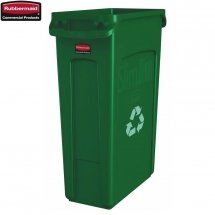 Kosz Slim Jim® With Venting 87L green