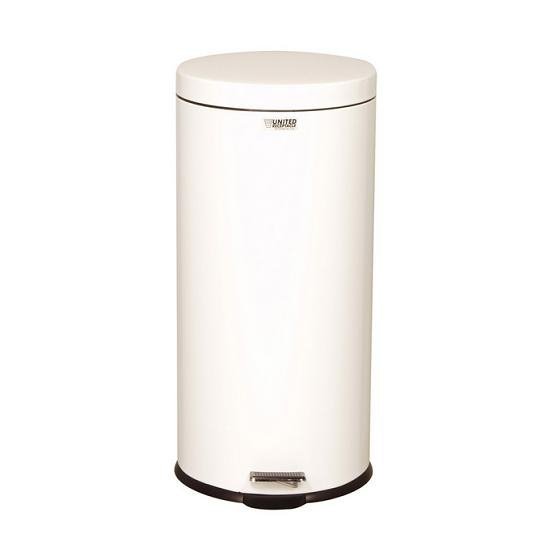 Kosz na śmieci Small Pedal Bins 30,3L white