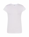 T-SHIRT DAMSKI Z KRÓTKIM RĘKAWEM - 100% BAWEŁNA