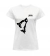 T-SHIRT DAMSKI Z KRÓTKIM RĘKAWEM - 100% Bawełna
