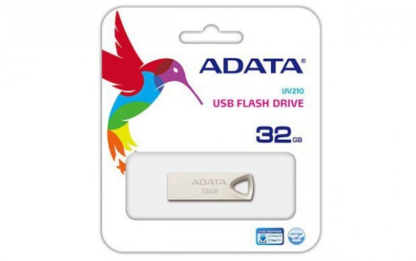 Adata Pendrive DashDrive UV210 32GB USB Metallic Alu