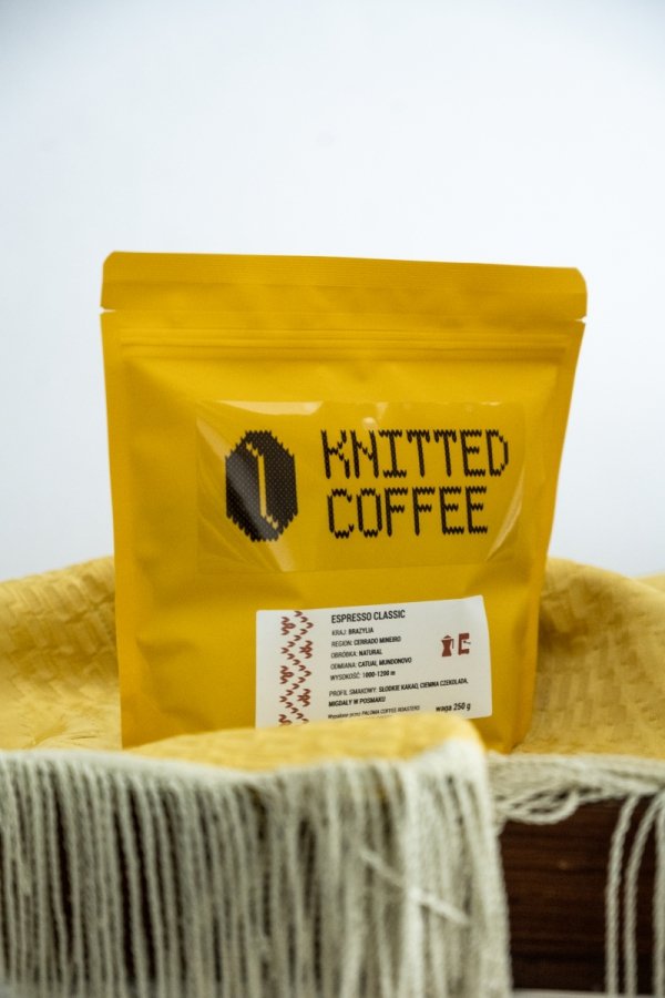 KNITTED COFFEE ESPRESSO CLASSIC 250 gr