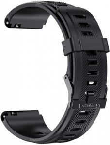 Pasek do Smartwatch Giewont GW430 Silikonowy CZARNY GWP430-1