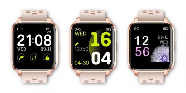 SMARTWATCH RUBICON RNCE58 ROSE GOLD