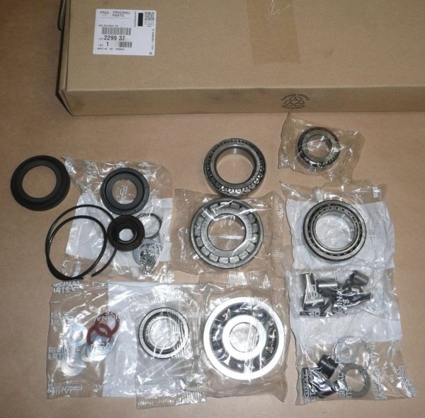 Original Getriebelagersatz Citroen Peugeot Getriebe BE4R , 229937 , 2299.37