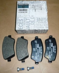 ORIGINAL Renault Bremsbeläge CAPTUR CLIO III IV KANGOO MODUS Dacia Logan Dokker vorne 410604076R