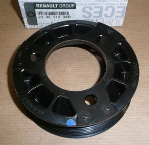 Original Riemenscheibe für Wasserpumpe für Renault Kadjar, Master , 210511238R