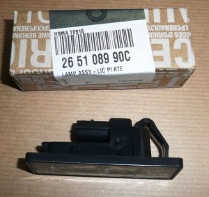 ORIGINAL Kennzeichenleuchte (LED) RENAULT Trafic Master III Talisman Dacia Original RENAULT Logan II Sandero II 265108990C