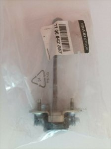 ORIGINAL Türfeststeller Türsteller Türhalteband Türfangband vorne Links = rechts  RENAULT CLIO II 7700842857