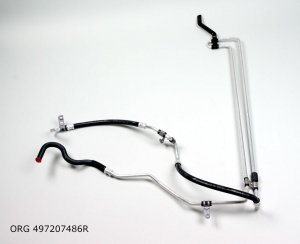 Original Servolenkungsrohr Renault Master III -2.3 DCI , 497207486R ,  , 497200039R