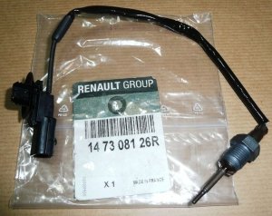Original Abgastemperatursonde Turbolader 30cm für Renault 1.5 dci , 147308126R