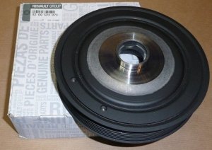 ORIGINAL KURBELWELLE RIEMENSCHEIBE Laguna Megane Scenic III 1.9 DCI 7PK 8200523072