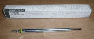 ORIGINAL Renault Glühkerze TRAFIC 2 3 MEGANE 3 4 SCENIC 1.6 / 2.0 DCI 110650819R