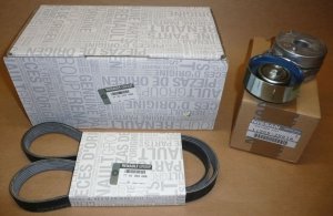 Kit Keilrippenriemen original Renault Megane Laguna Scenic III 2.0 16V 2006- 6PK1218 7701477526 7701479107