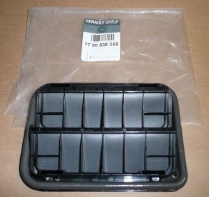 ORIGINAL Renault Luftleitblech Entlüftungsgitter Lüftungsgitter , 7700838358