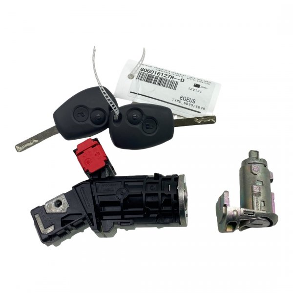 Originalteil Zündschloss mit Schlüssel für Renault Trafic III Master III Kangoo II Clio III Modus , 806016127R