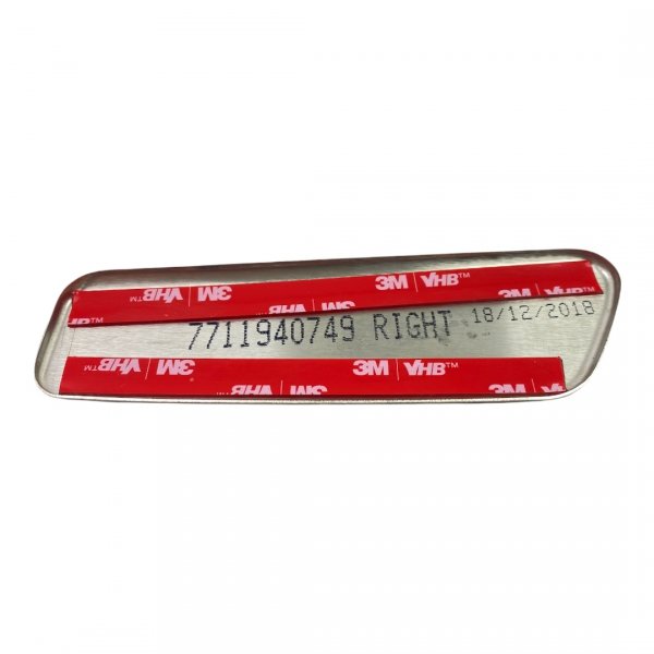 Originalteil Chrom Türgriffabdeckungen Hinten Renault Clio IV  , 7711940749