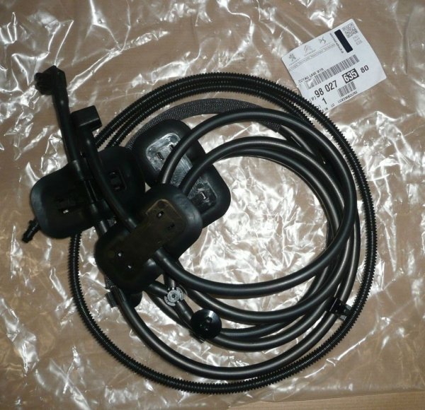 ORIGINAL satz Scheibenwaschdüse Waschwasserdüse L+R + Leitung  Peugeot 508 9802763580