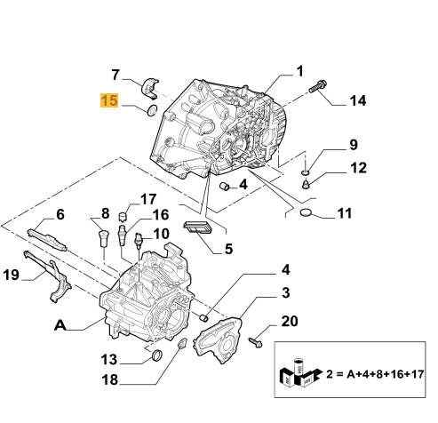 ORIGINAL Wellendichtring Schaltgetriebe Eingangswelle 26.8x41x9.2 FIAT DUCATO 06|} 2.3 JTD , 9655315780 ,  210962, 2109.62