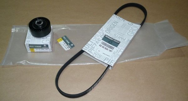 ORIGINAL Keilrippenriemen Rep.-Satz 4PK905 Renault Clio Kangoo Thalia Twingo 1.2 16V  , 7701477540