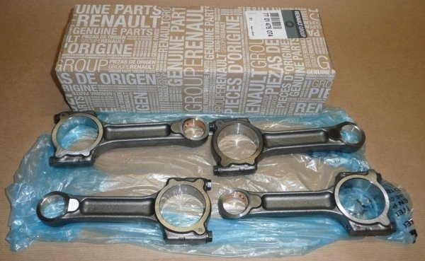 ORIGINAL Pleuelstange x4 Renault Megane Clio Scenic 1.5 DCI  , 7701473154 , 7701475074