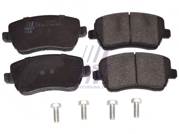 BREMSBELÄGE RENAULT KANGOO II 08> VORNE OHNE SENSOR SHORT/WHEEL=14&quot;