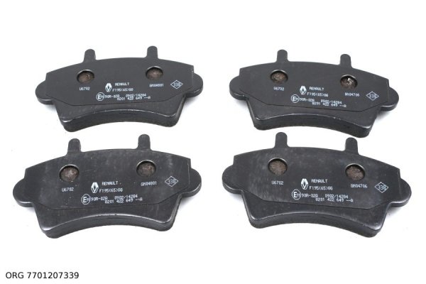 Original Bremsbeläge RENAULT MASTER 01- VORNE , 7701207339