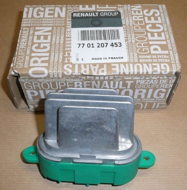 ORIGINAL Heizmotor Steuerwiderstand Widerstand Innenraumgebläse RENAULT ESPACE IV , 7701207453