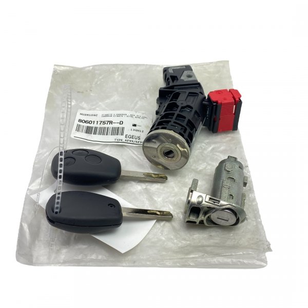 Originalteil Neu Zündschloss Schlüsselsatz für Trafic III Master III Kangoo II Clio III Modus , 806011757R